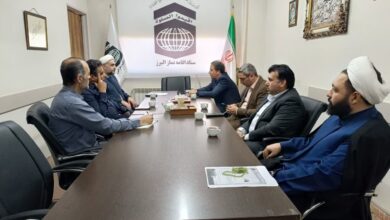 جلسه مدیر ستاد اقامه نماز استان البرز با مدیرکل راه و شهرسازی استان