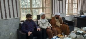 دیدار مدیر ستاد اقامه نماز قم با فرماندار کهک