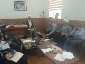 جلسه وبیناری هیات ارزیابی استان بوشهر