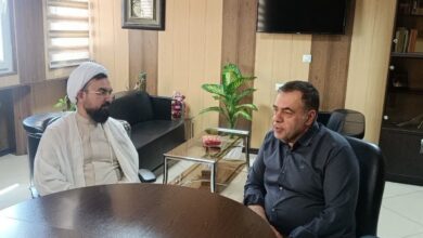 جلسه مدیر ستاد اقامه نماز با مدیرکل بیمه سلامت استان سمنان برگزار شد