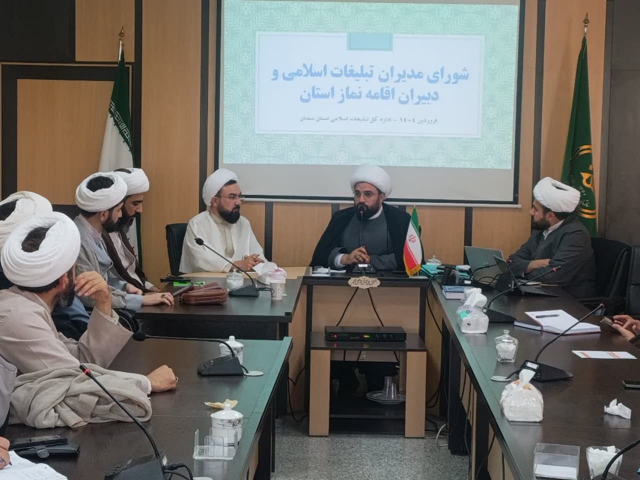 حضور مدیر ستاد اقامه نماز در شورای مدیران سازمان تبلیغات اسلامی سمنان