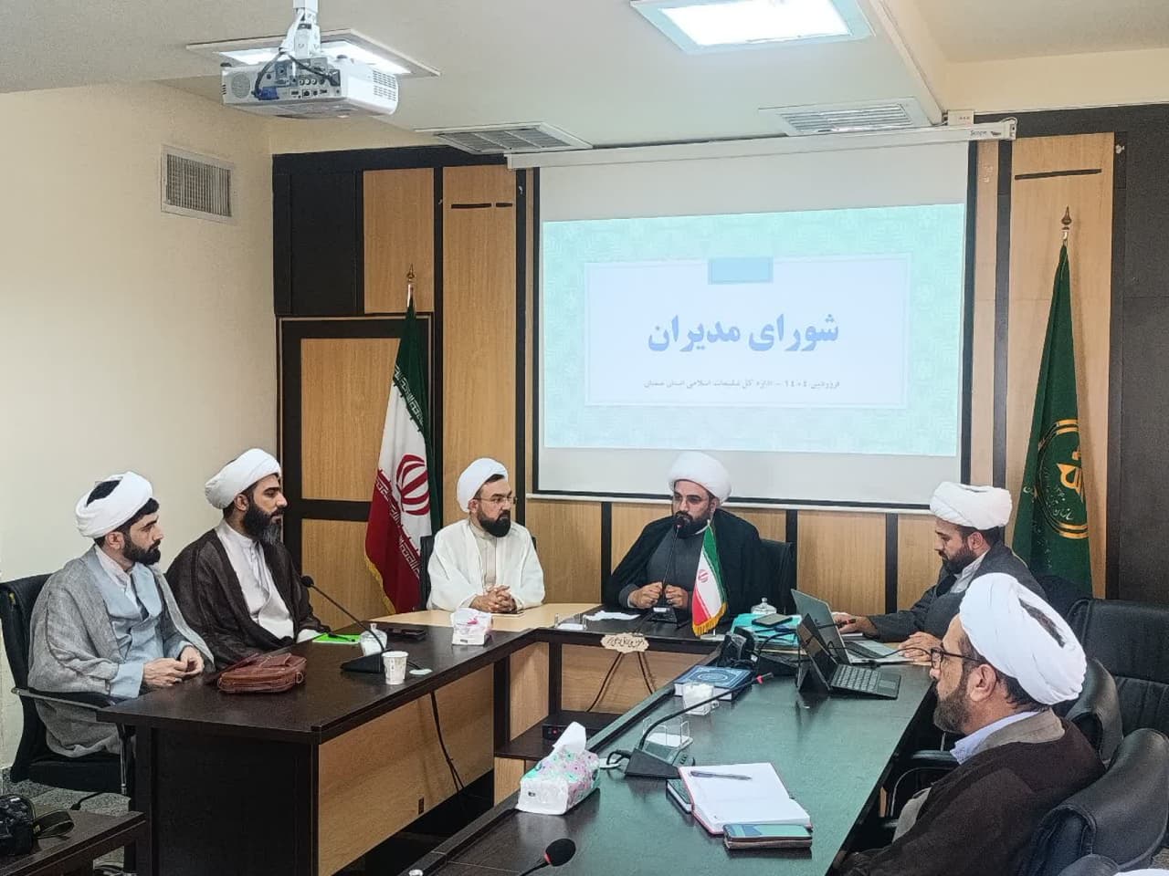 حضور مدیر ستاد اقامه نماز در شورای مدیران سازمان تبلیغات اسلامی سمنان
