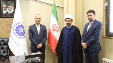 دیدار مدیر ستاد اقامه نماز زنجان با رئیس اتاق بازرگانی صنایع و معادن