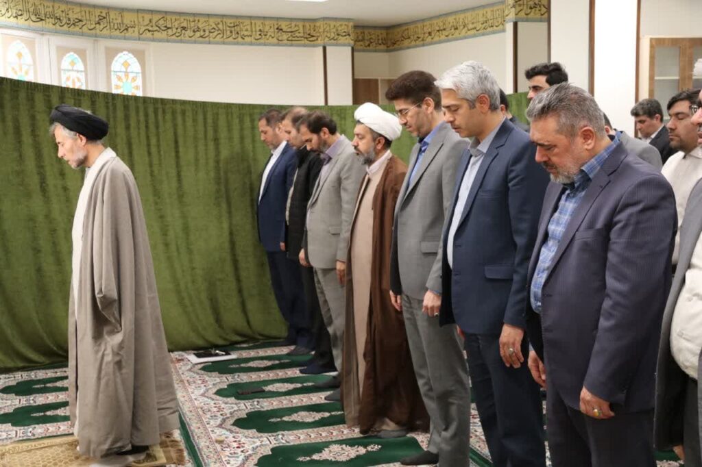 جلسه شورای اقامه نماز بازرسی کل استان زنجان برگزار شد