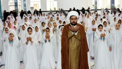 جشن تکلیف دختران دانش آموز در گیلانغرب -3