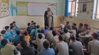 نشست تخصصی نماز ویژه دانش آموزان روستای تقی آباد برگزار شد