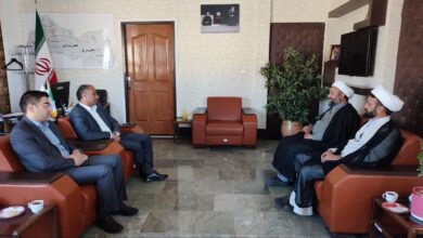 دیدار مدیر ستاد اقامه نمازخراسان جنوبی با فرماندار شهرستان سربیشه