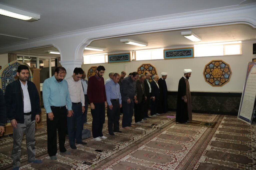 جلسه شورای اقامه نماز اداره کل راه و شهرسازی استان زنجان برگزار شد