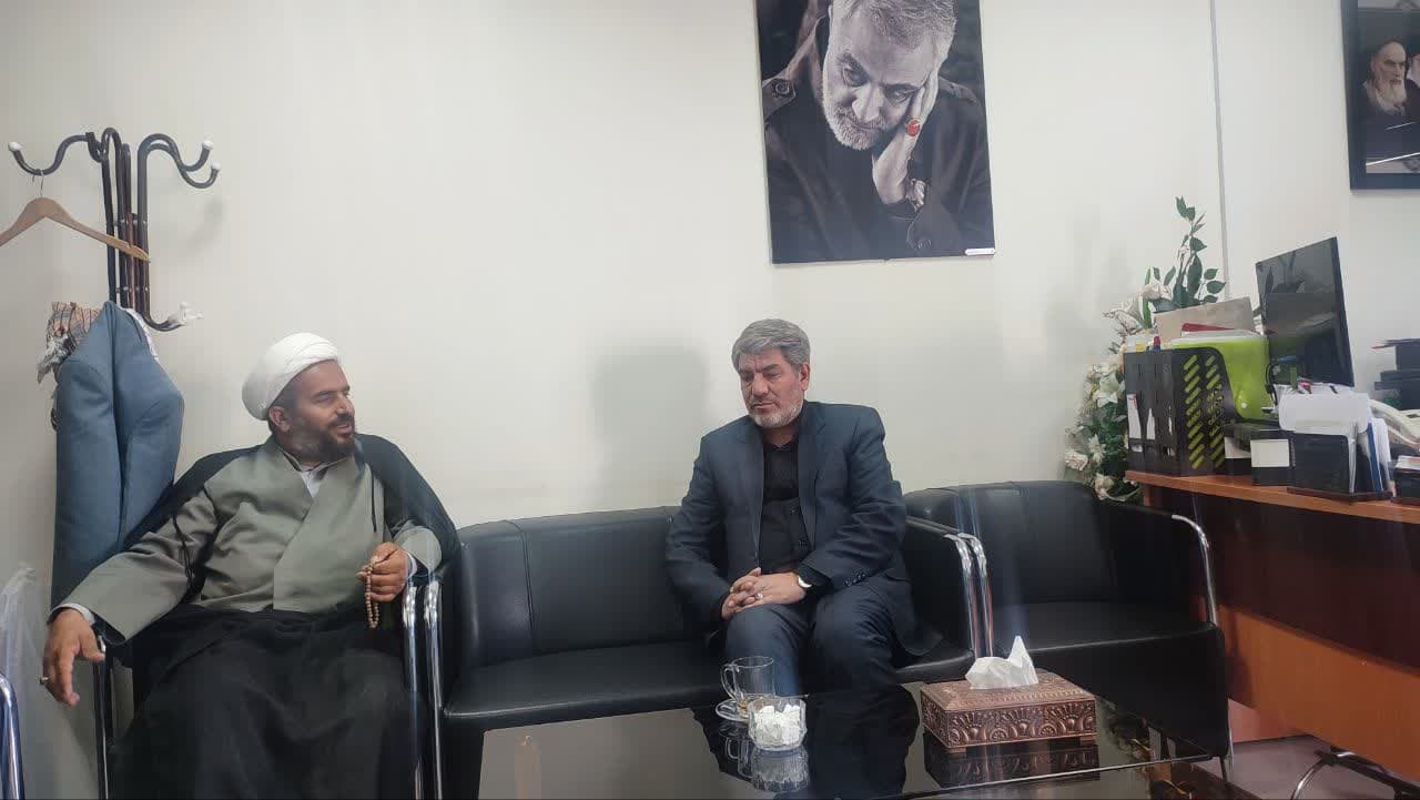 دیدار مدیر ستاد اقامه نماز با مشاور و دستیار ویژه استاندار خراسان جنوبی