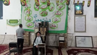 بازدید دبیر ستاد اقامه نماز رفسنجان از مسجد الزهرای بین راهی مسیر رفسنجان زرند