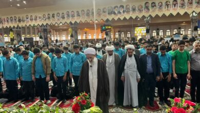 جشن تكليف دانش آموزان ناحيه يك ساري بصورت متمركز برگزار شد