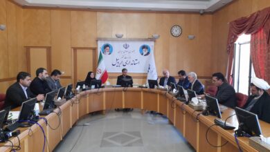 جلسه شورای اقامه نماز استان اردبیل