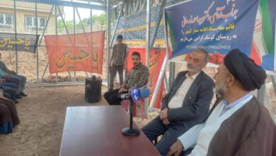 بازدید قائم مقام ستاد اقامه نماز کشور از مسجد در حال ساخت در کهگیلویه وبویر احمد