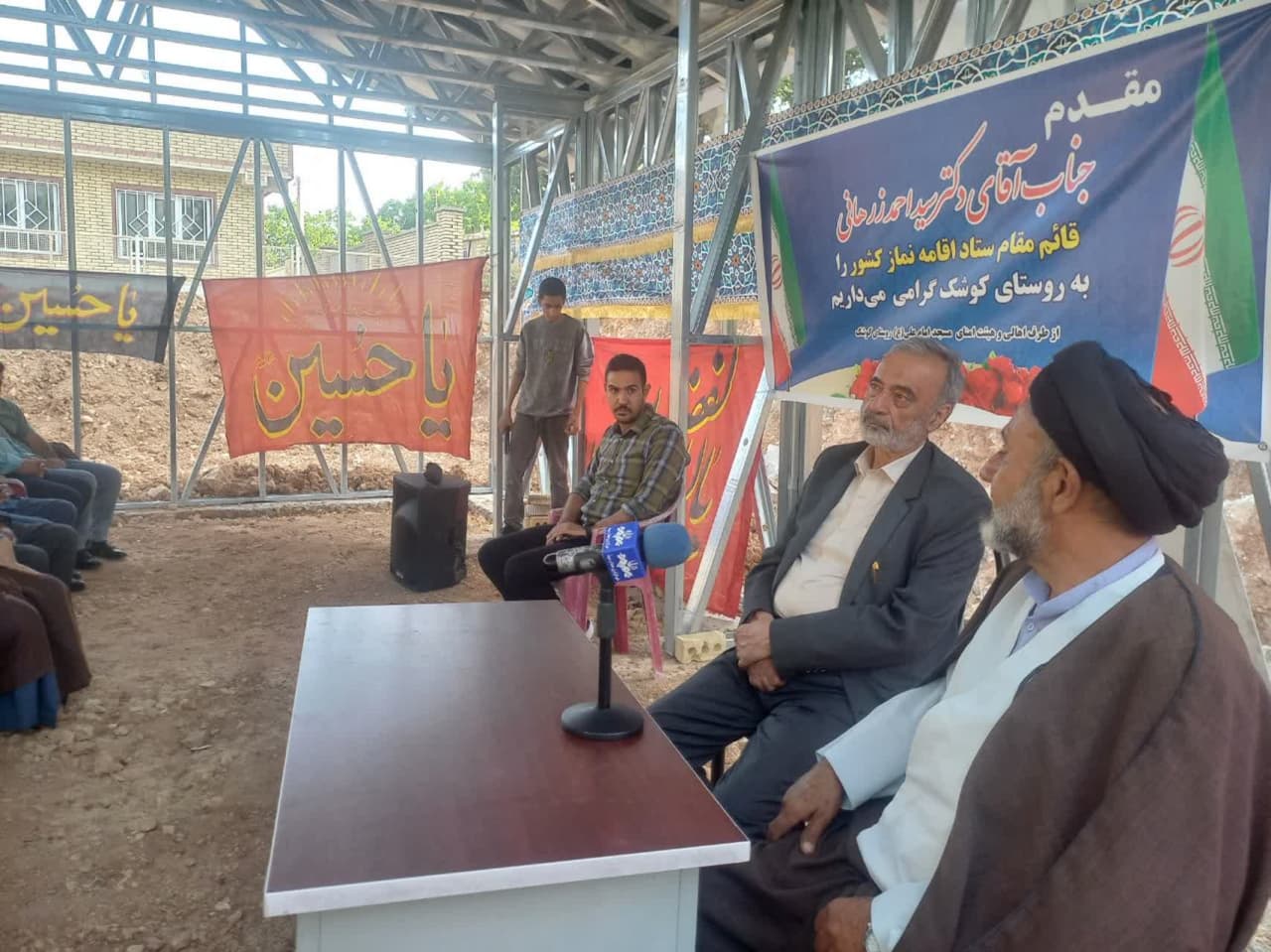 بازدید قائم مقام ستاد اقامه نماز کشور از مسجد در حال ساخت در کهگیلویه وبویر احمد