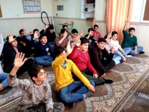 گفتمان نماز دانش آموزی مدارس سمپاد تبریز