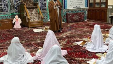 جشن تکلیف دختران مدرسه زینبیه تبریز