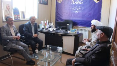 فرماندار شهرستان اراک با مدیر ستاد اقامه نماز استان مرکزی دیدار کرد