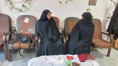 مشاور امور بانوان استان مرکزی با معاون فرهنگی حوزه علمیه خواهران دیدار کرد