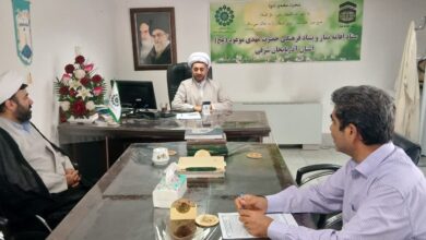 دیدار مدیر ستاد اقامه نماز آذربایجان شرقی با حجت الاسلام عزیزی تبریز