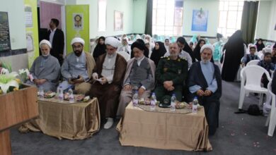 اجلاس دانش‌آموزی نماز استان در بوئین‌زهرا برگزار شد