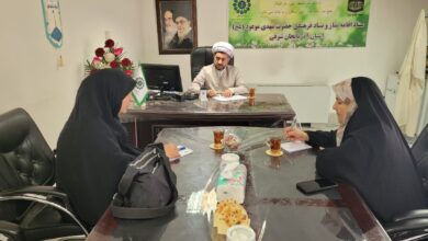 دیدار با بانوی فعال نمازی تبریز