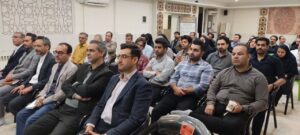 برگزاری جلسه آموزشی آداب و اسرار نماز در اداره کل نوسازی مدارس خراسان رضوی