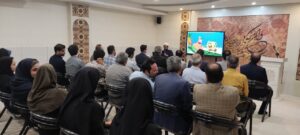 برگزاری جلسه آموزشی آداب و اسرار نماز در اداره کل نوسازی مدارس خراسان رضوی