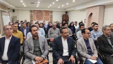 برگزاری جلسه آموزشی آداب و اسرار نماز در اداره کل نوسازی مدارس خراسان رضوی