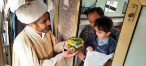 طرح قطار راه روشن(حرم تا حرم) همزمان با دهه کرامت برگزار شد