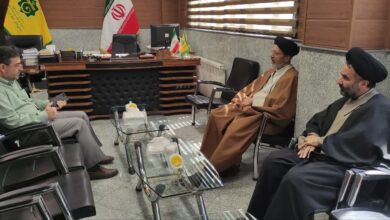 مدیر ستاد اقامه نماز استان همدان با رئیس سازمان حج و زیارت استان دیدار کرد