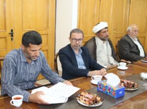جلسه شورای اقامه نماز اداره آب و فاضلاب شهرستان مبارکه اصفهان