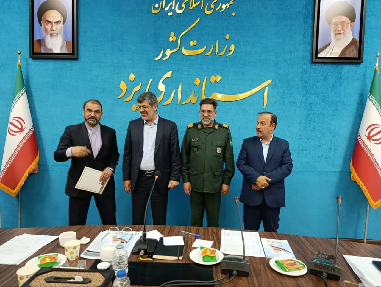 اولین جلسه شورای اقامه نماز استان یزد در سال 1404با حضور استاندار برگزار شد