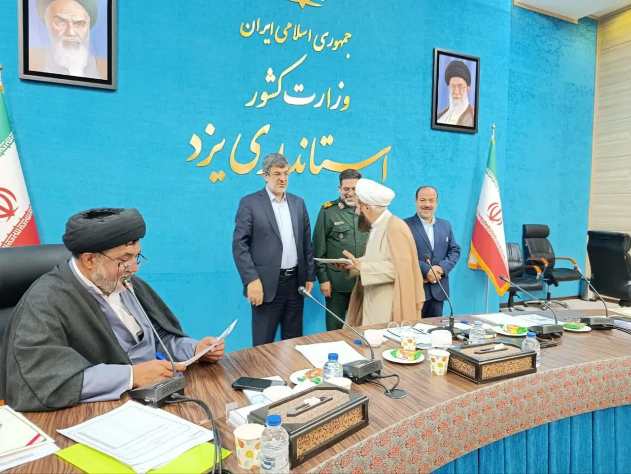اولین جلسه شورای اقامه نماز استان یزد در سال 1404با حضور استاندار برگزار شد