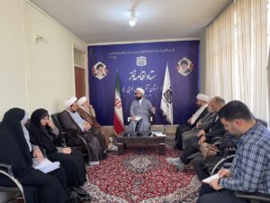 نشست هیئت ارزیابی عملکرد اقامه نماز دستگاه‌های اجرایی آذربایجان‌ غربی برگزار شد