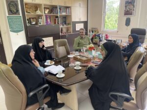 دیدار با مدیرکل کانون پرورش فکری کودکان و نوجوانان آذربایجان‌غربی