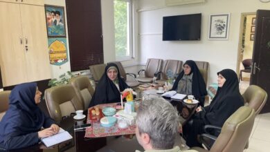 دیدار با مدیرکل کانون پرورش فکری کودکان و نوجوانان آذربایجان‌غربی