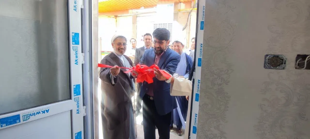 افتتاح نمازخانه بیمارستان شهید آیت الله مدنی خرم آباد