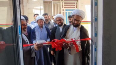 افتتاح نمازخانه بیمارستان شهید آیت الله مدنی خرم آباد