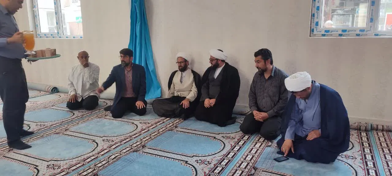 افتتاح نمازخانه بیمارستان شهید آیت الله مدنی خرم آباد
