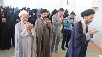 دوشنبه های نمازی با حضور امام جمعه شهرستان اردکان برگزار شد.