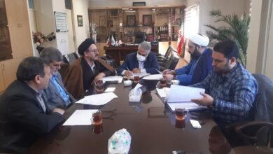 نخستین جلسه شورای اقامه نماز سازمان تعاون روستایی آذربایجان‌غربی برگزار شد