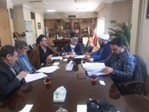 نخستین جلسه شورای اقامه نماز سازمان تعاون روستایی آذربایجان‌غربی برگزار شد