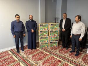 اهدای بسته های «طرح تجهیز نمازخانه و کتابخانه مدارس عشایری » لرستان