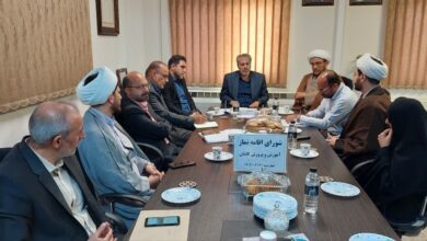 اولین جلسه شورای اقامه نماز آموزش و پرورش شهرستان کاشان برگزار شد
