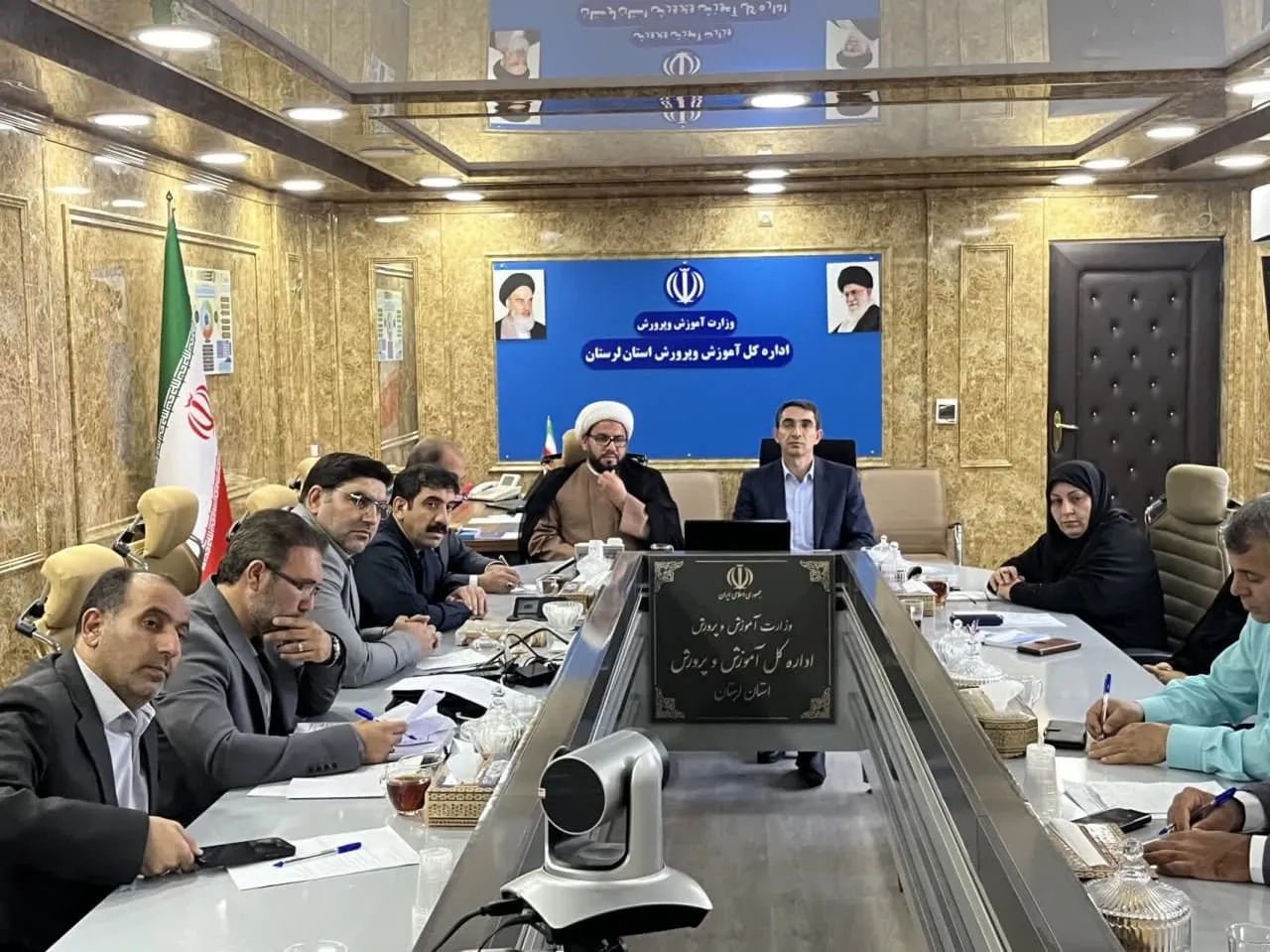 جلسه شورای اقامه نماز اداره کل آموزش و پرورش استان لرستان