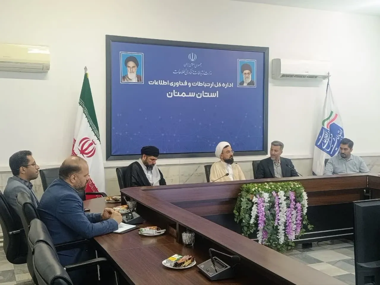 جلسه شورای اقامه نماز اداره‌کل ارتباطات و فناوری اطلاعات استان سمنان برگزار شد