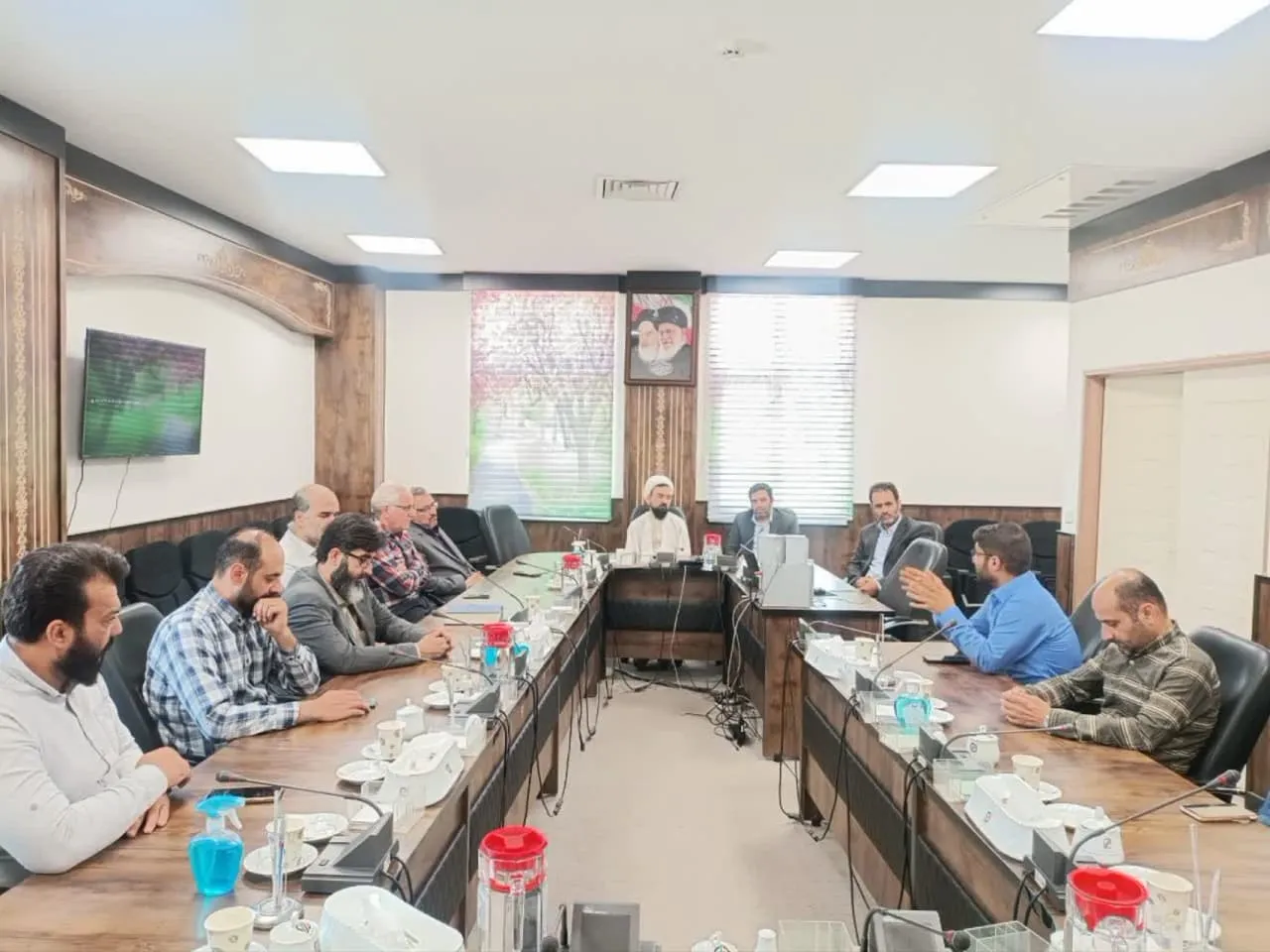 برگزاری جلسه شورای اقامه نماز اداره‌کل گمرک استان سمنان برگزار شد
