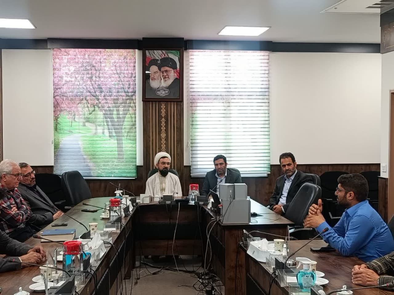 برگزاری جلسه شورای اقامه نماز اداره‌کل گمرک استان سمنان برگزار شد