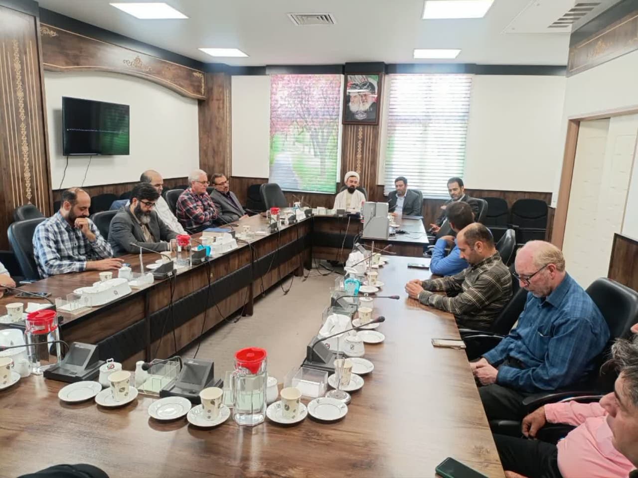 برگزاری جلسه شورای اقامه نماز اداره‌کل گمرک استان سمنان برگزار شد