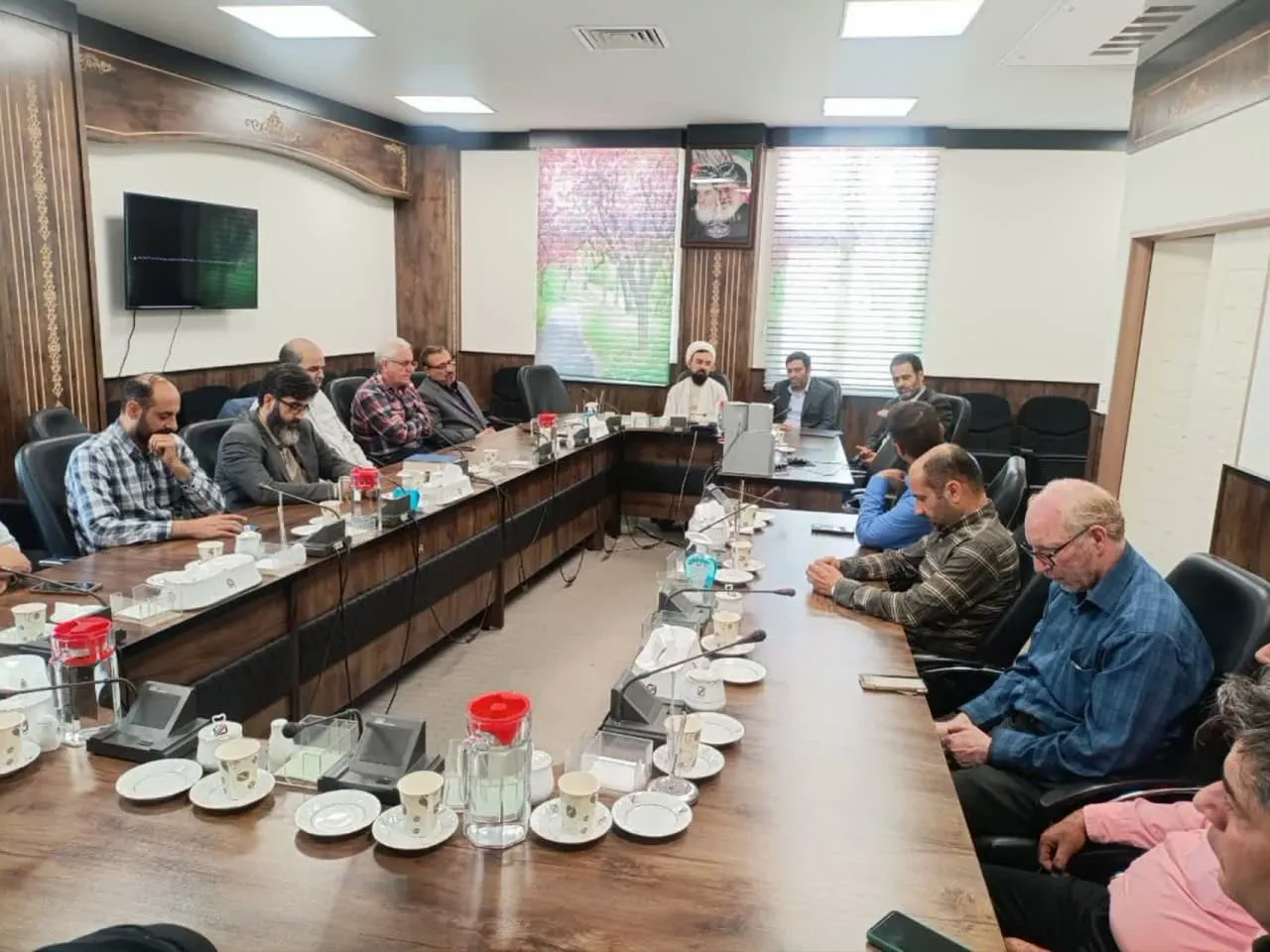 برگزاری جلسه شورای اقامه نماز ادارهکل گمرک استان سمنان برگزار شد